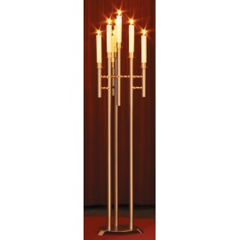 Leuchter, 7-lichtig, links 