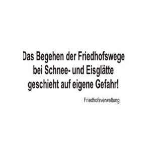 Aluminiumschild