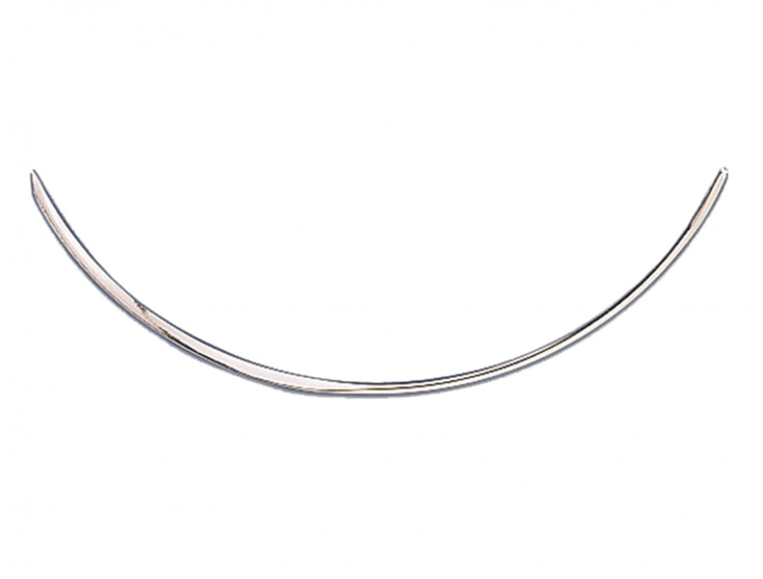 Nadel, gebogen, breit