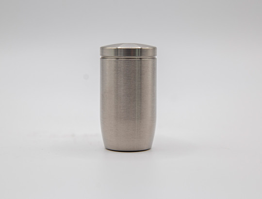 Miniurne aus Edelstahl - blank