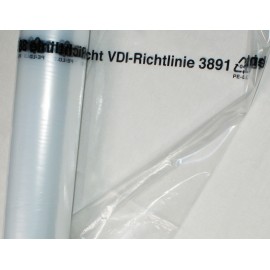 PE-Folie, transparent, vergänglich