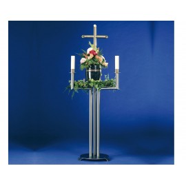 Urnenkandelaber „NU 200“ aus Edelstahl