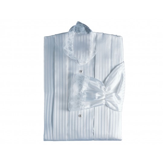 Damastseide gestreift