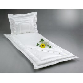 Serge mit Organza Margerite