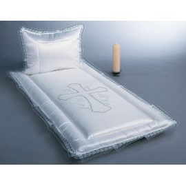 Serge mit Kreuz schwarz/weiß