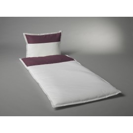 TRENDY weiß/brombeer