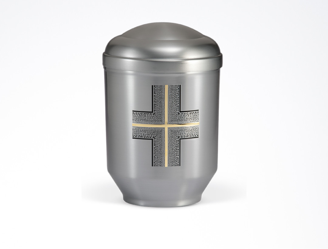 Stahlurne Zihesta geschliffen