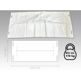Unfallhülle Mittelverschluss - 220 x 95cm