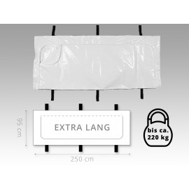Unfallhülle C - 250 x 95cm mit Tragegurten  Unfallhülle C - 250 x 95cm mit Tragegurten