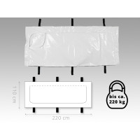 Unfallhülle C - 220 x 110cm mit Tragegurten