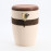 Urne Band der Nähe Braun Creme