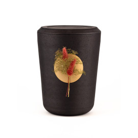 Kohleurne Laguros auf Meerschaum