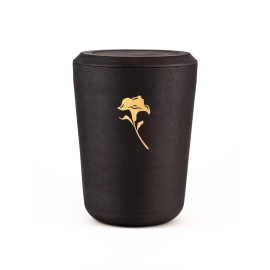 Kohleurne Lilie Gold