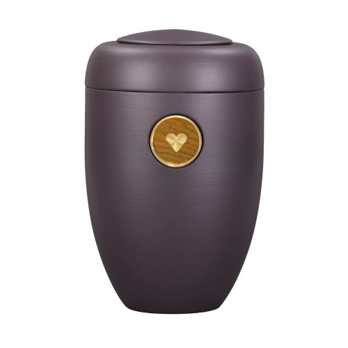 Memori-Urne aubergine