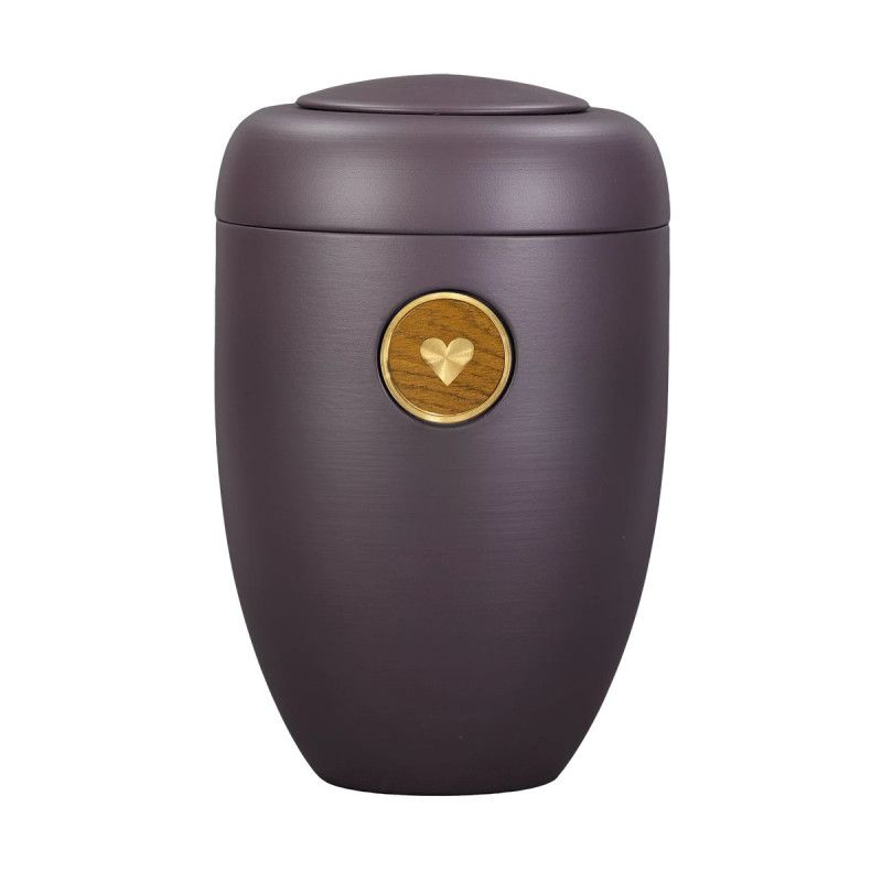 Memori-Urne aubergine