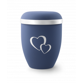 Edition Classic, Samton marine silberne Herzen, biol. abbaub.