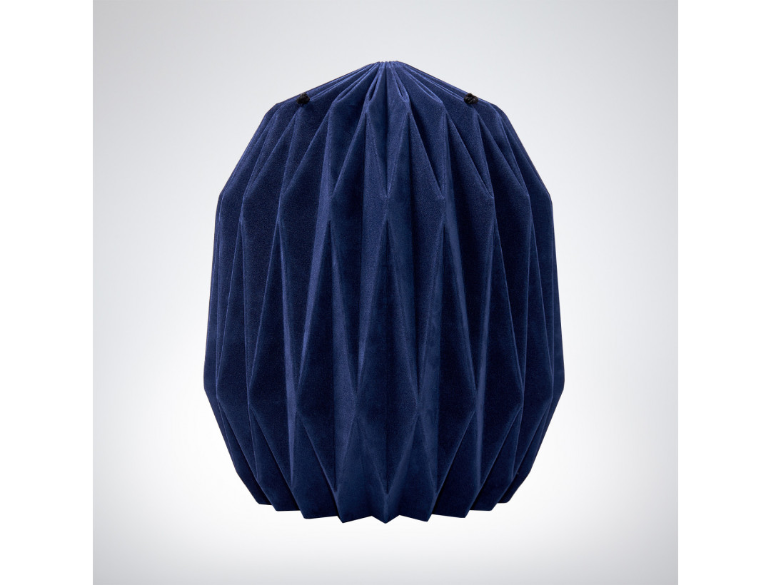 Velvet Rain - Samtpapier Dunkelblau