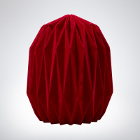 Erstheit - Samtpapier Dunkelrot