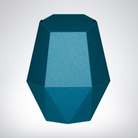 Morgen - Recycling-Kartonage Petrol