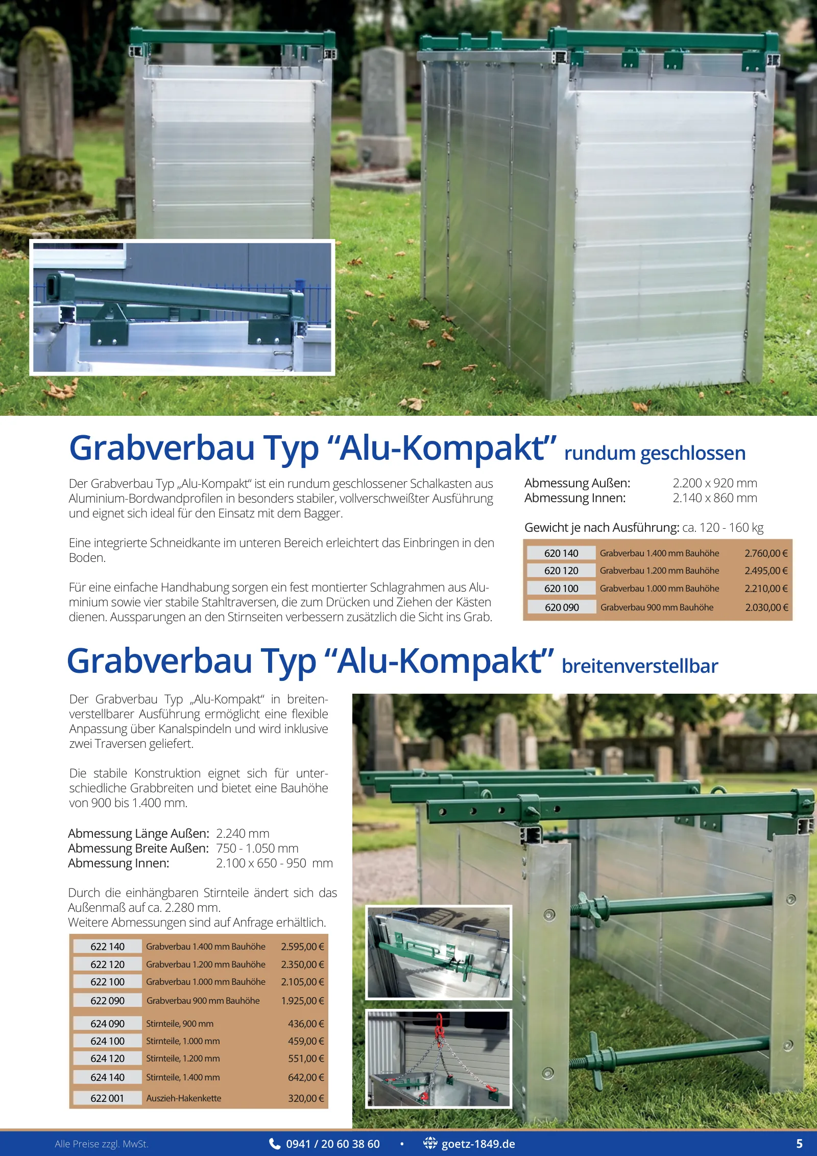 Katalog Friedhofstechnik, Seite 5