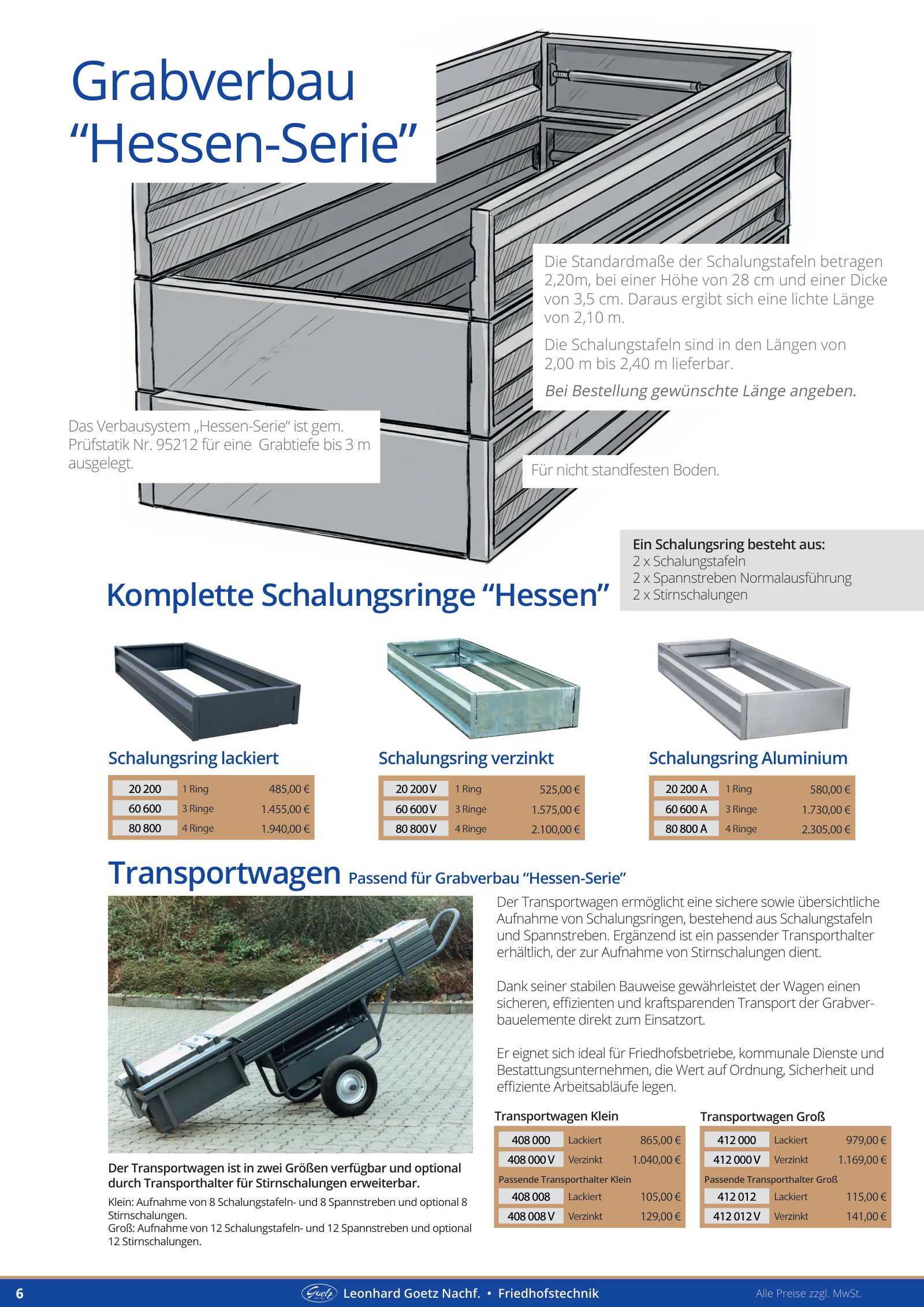 Katalog Friedhofstechnik, Seite 6
