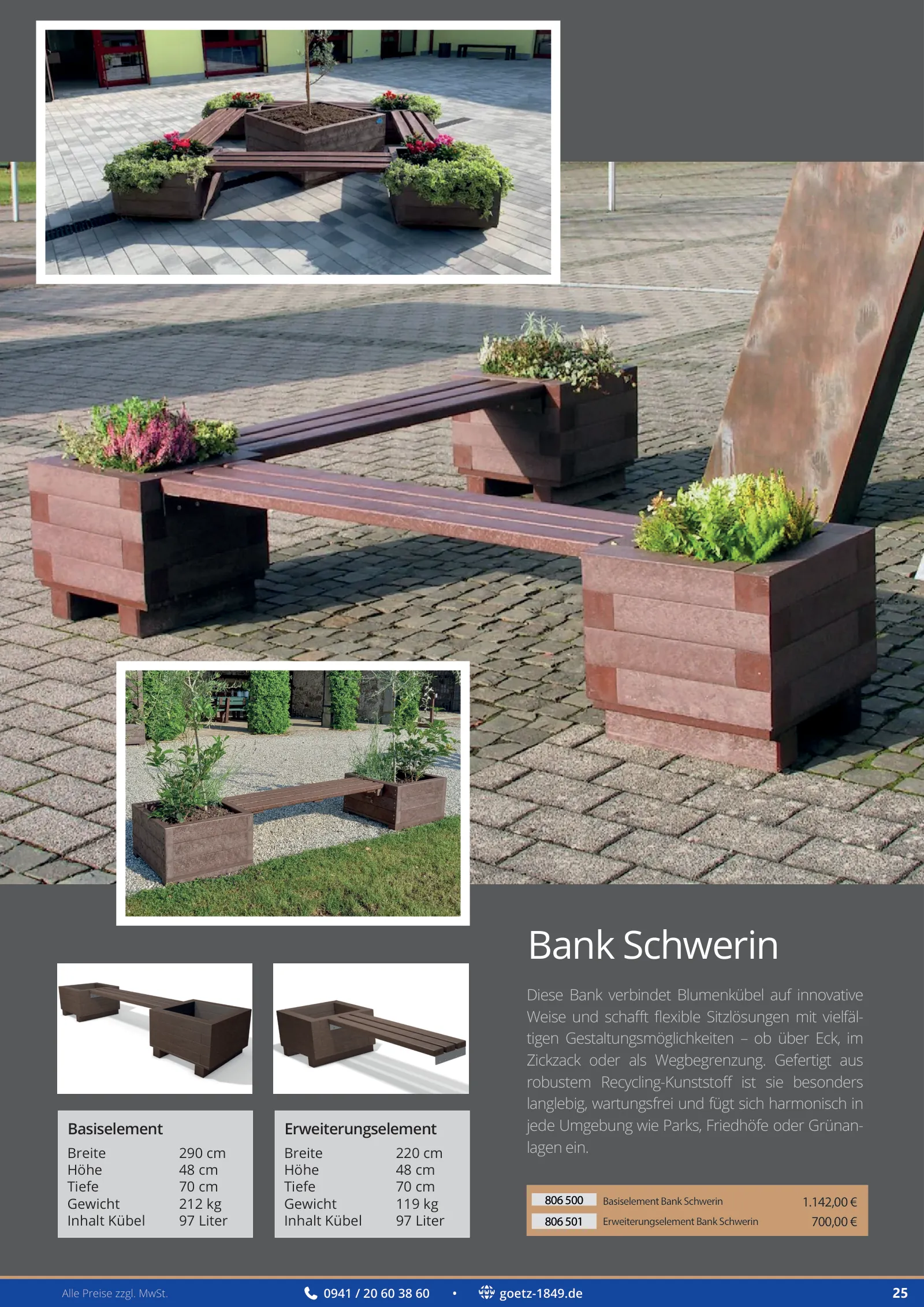 Katalog Friedhofstechnik, Seite 25