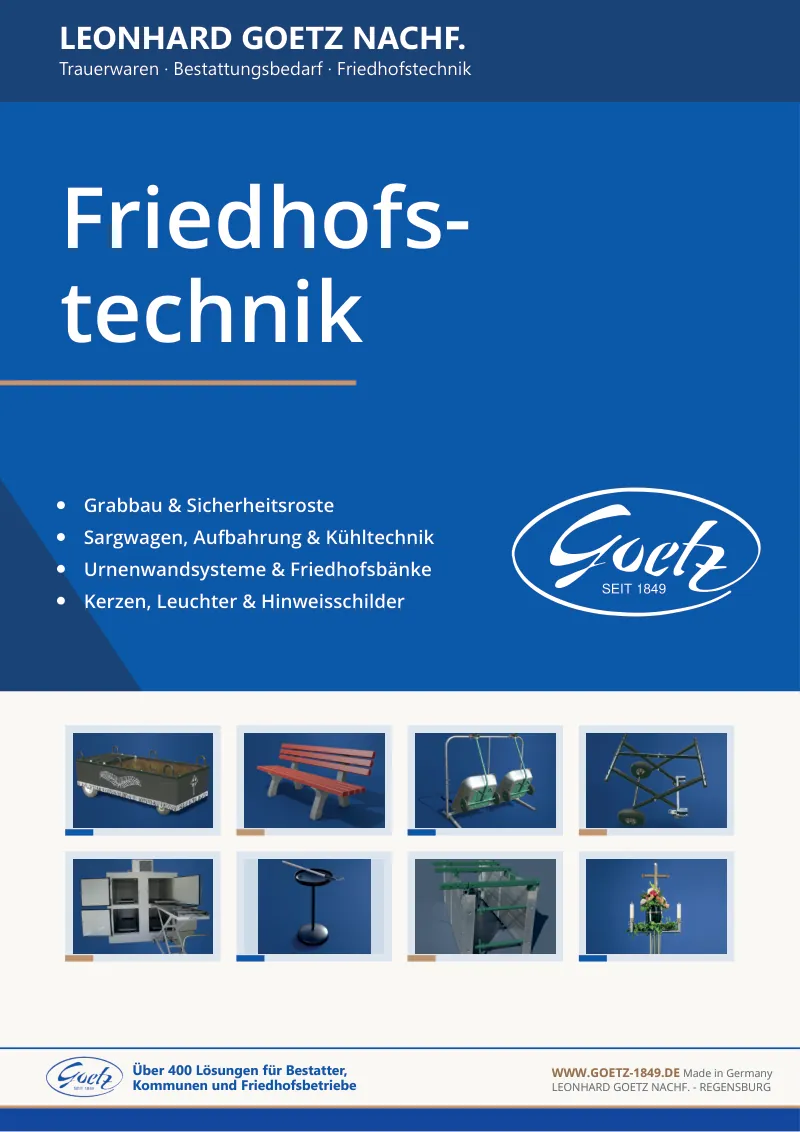 Katalog Friedhofstechnik
